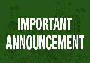 IMPORTANT ANNOUNCEMENT